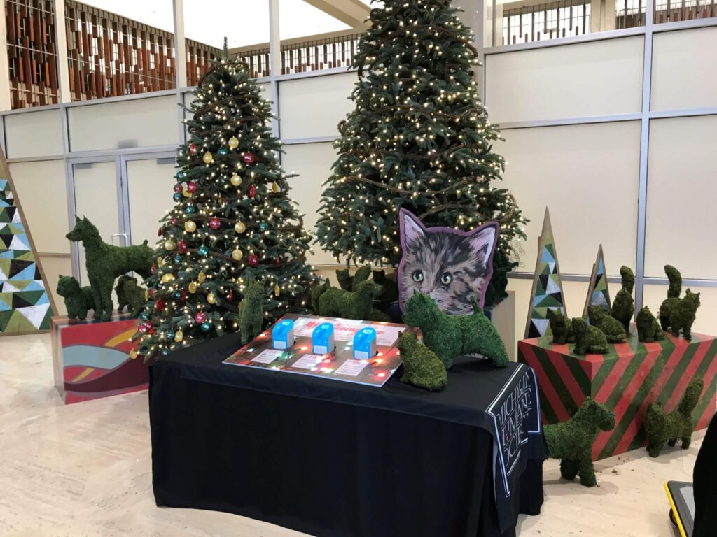Michigan Humane Society Giving Tree.
