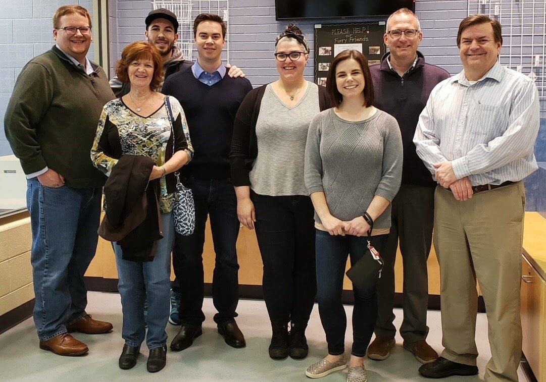 Pictured, left to right: Bob DeVries (GCSI), Becky (Rep. Coleman’s mom), Rep. Hammoud, Rep. Coleman, Natalie (from Rep. Pohutsky’s staff), Rep. Pohutsky, Matt Pepper (MHS CEO & President), and Dr. Robert Fisher (MHS Vice President & Chief Medical Officer).