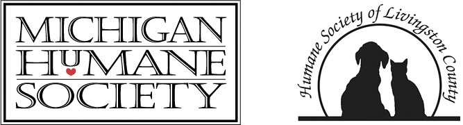 Michigan Humane and Humane Society of Livingston County logos.