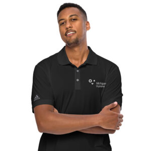 Michigan Humane Adidas Performance Polo Shirt