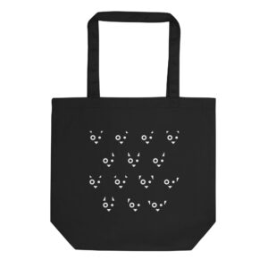 Michigan Humane Black Eco Tote Bag