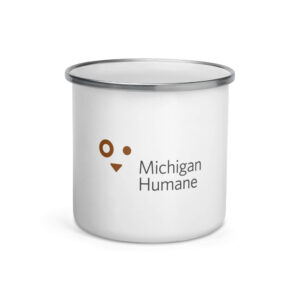 Michigan Humane Enamel Mug