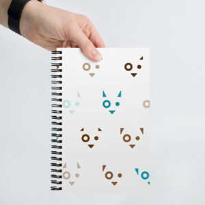 Michigan Humane Spiral notebook