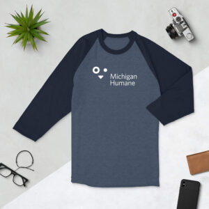 Michigan Humane Baseball 3/4 Shirt