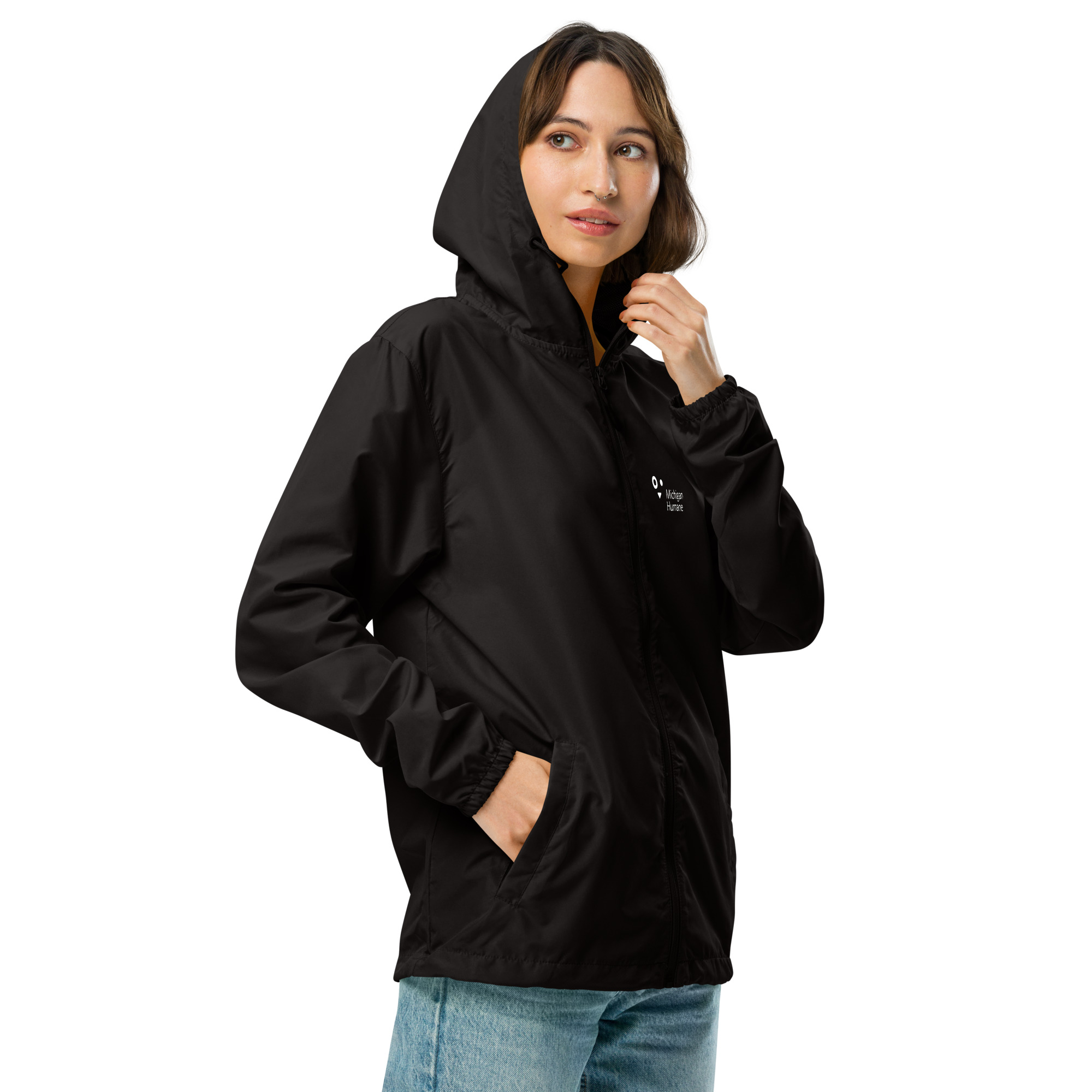 Michigan Humane Windbreaker - Image 3