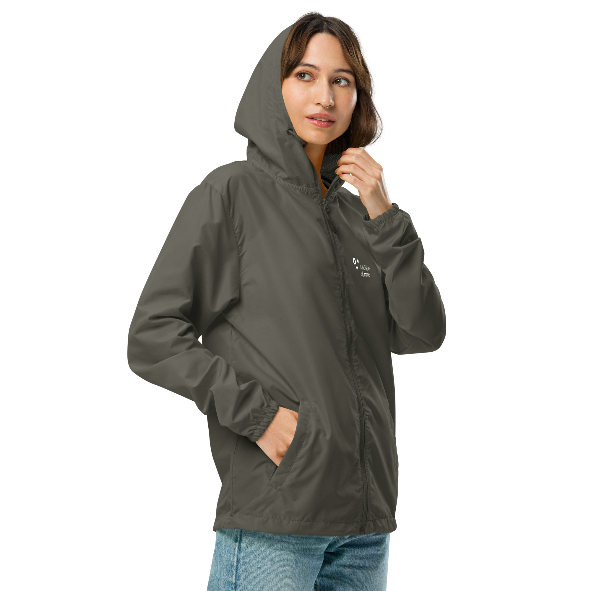 Michigan Humane Windbreaker - Image 7