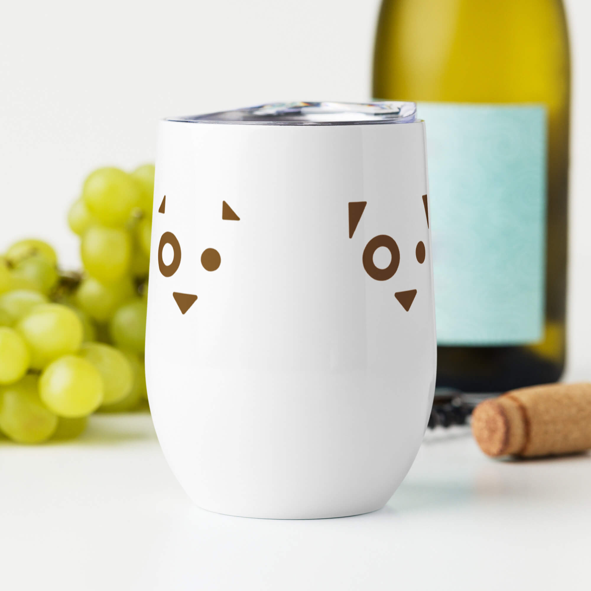 Michigan Humane Wine Tumbler