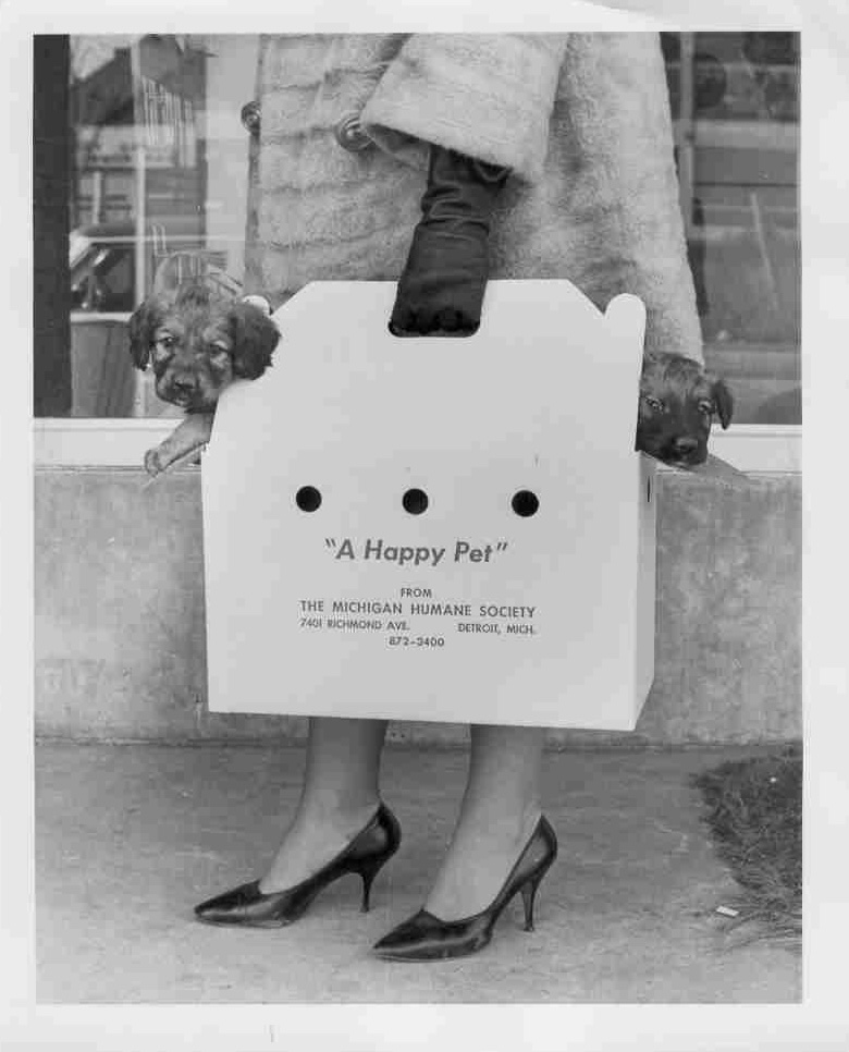 Black and white image from the MH archive